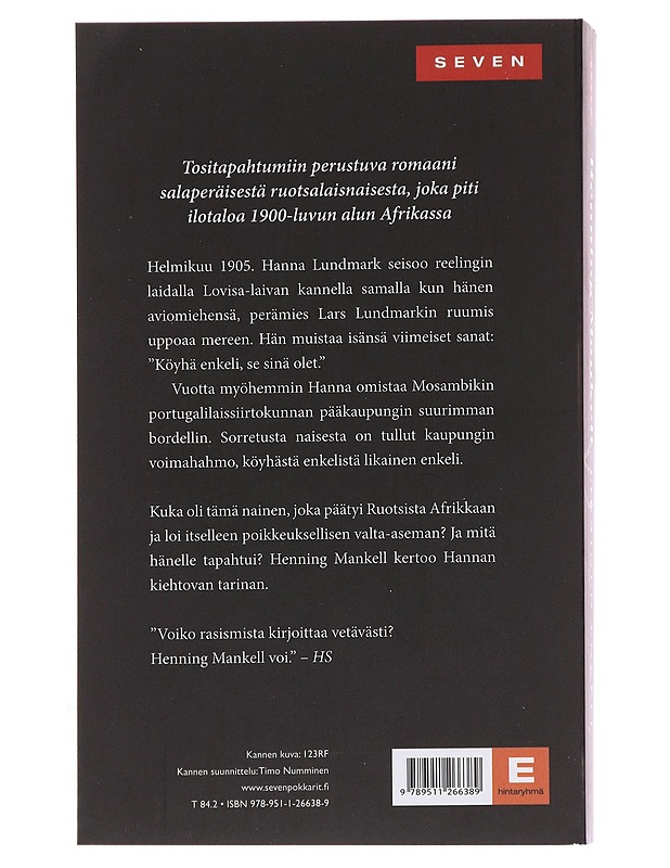 Likainen enkeli - Mankell, Henning - Romaanit ja novellit - 10105498807 - 1