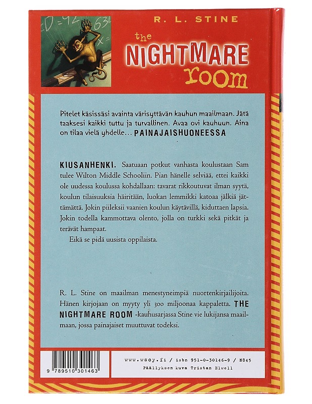 Kiusanhenki - Stine, R. L. - Jännitys ja dekkarit - 10105498817 - 1