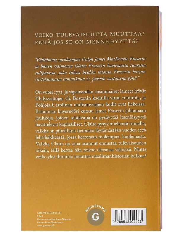 Lumen ja tuhkan maa - Gabaldon, Diana - Romaanit ja novellit - 10105498818 - 1