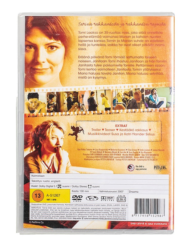 Kolmistaan - DVD - DVD-elokuvat - 10105498829 - 1
