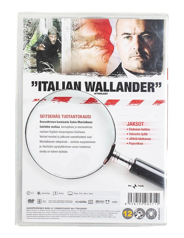 Komisario Montalbano 7. tuotantokausi - DVD - DVD-elokuvat - 10105498832 - 1