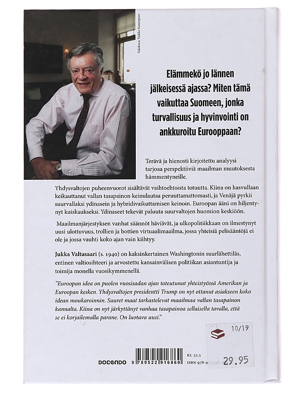 Lännen jälkeen - Jukka Valtasaari - Tietokirjat ja oppaat - 10105498836 - 1