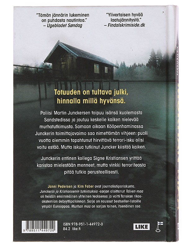 Murhan maa - Kim Faber, Janni Pederson - Kaunokirjallisuus - 10105498894 - 1