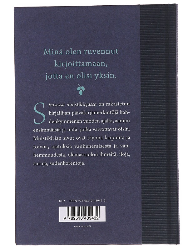 Sininen muistikirja - Eeva Kilpi - Romaanit ja novellit - 10105498902 - 1