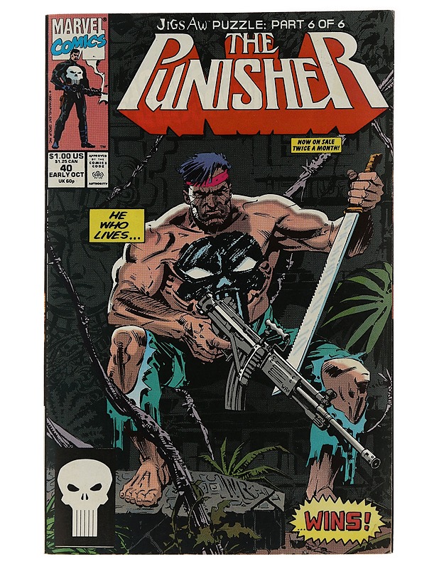 The Punisher 40/1990 - Lehdet - 10105498905 - 0