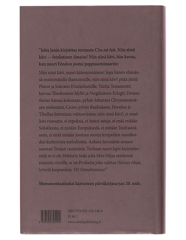 Niin siinä kävi : päiväkirjastani 2017-2018 - Matti Klinge - Elämäkerrat ja muistelmat - 10105498908 - 1