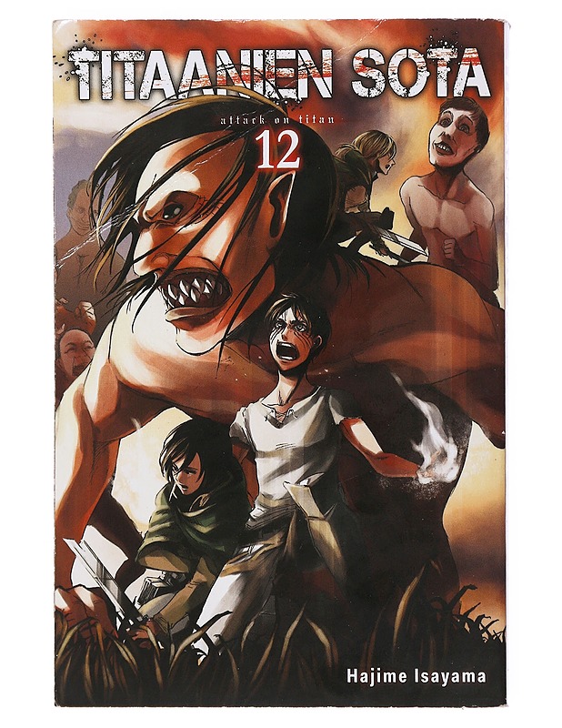 Titaanien sota = Attack on titan. 12 - Isayama, Hajime - Sarjakuvat - 10105498950 - 0