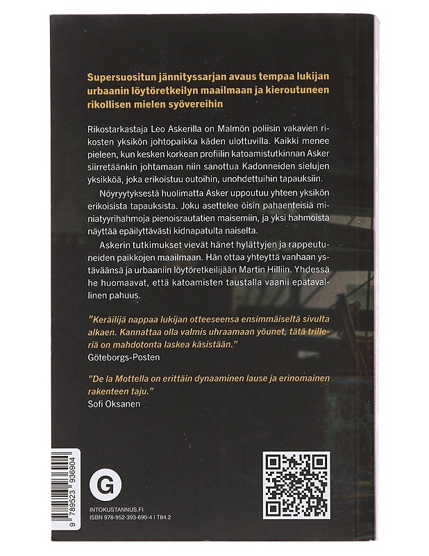 Keräilijä - De la Motte, Anders - Jännitys ja dekkarit - 10105498954 - 1