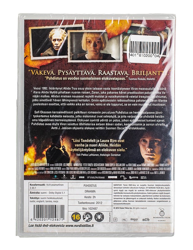 Puhdistus - DVD - DVD-elokuvat - 10105498977 - 1