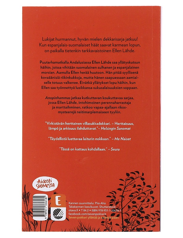 Anopinhammas - Eppu Nuotio - Jännitys ja dekkarit - 10105498995 - 1