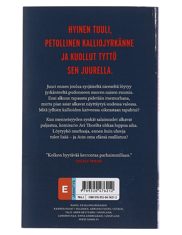 Sydäntalvi - Ragnar Jónasson - Jännitys ja dekkarit - 10105498998 - 1