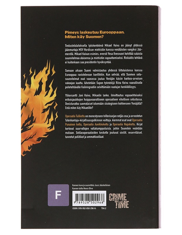 Operaatio Tulikettu - Helena Immonen - Jännitys ja dekkarit - 10105499045 - 1