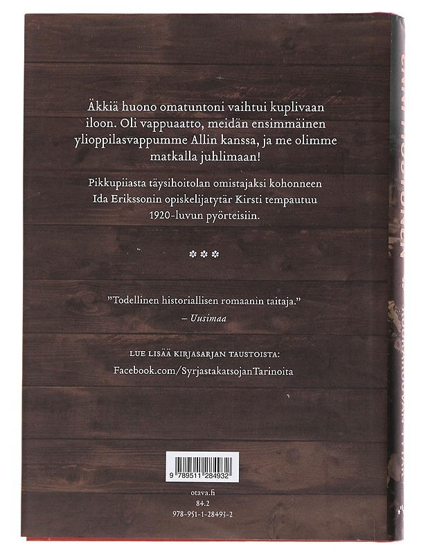 Ruokarouvan tytär - Enni Mustonen - Romaanit ja novellit - 10105499050 - 1