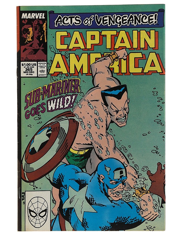 Captain America 365/1989 - Lehdet - 10105499068 - 0