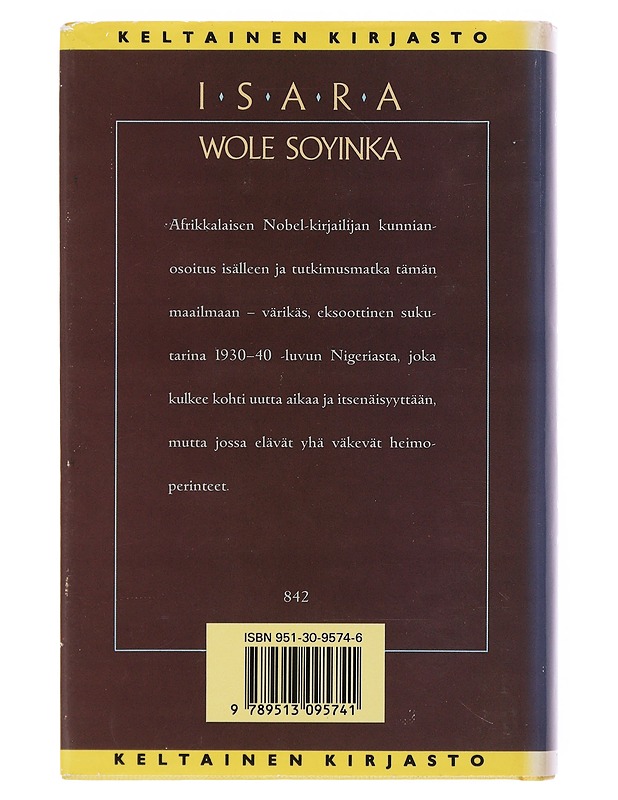 Isara - Soyinka, Wole - Kaunokirjallisuus - 10105499071 - 1