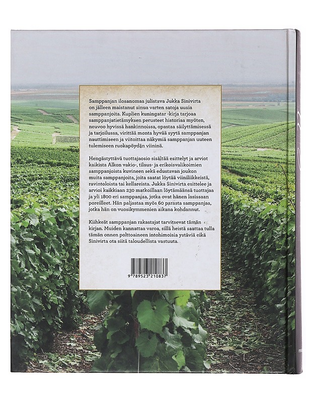 Samppanja : kuplien kuningatar - Sinivirta, Jukka - Ruokakirjat - 10105499096 - 1