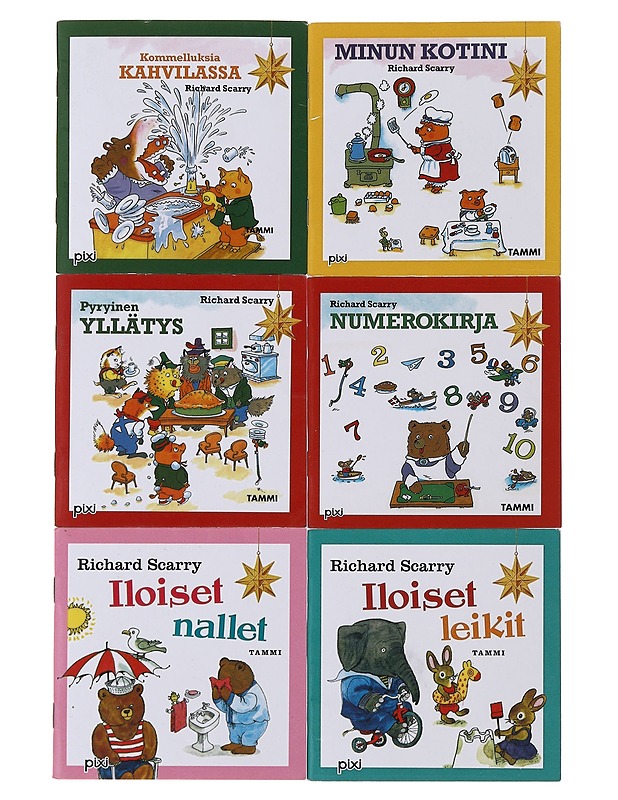 Richard Scarry Minikirjat 1 - Lastenkirjat - 10105499113 - 0