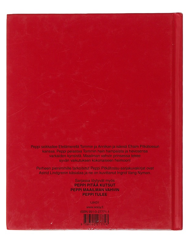 Peppi ei tahdo kasvaa isoksi  -  Astrid Lindgren - Lastenkirjat - 10105499116 - 1