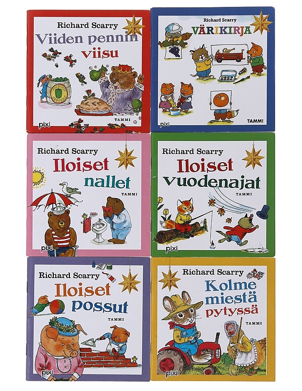 Richard Scarry Minikirjat 2 - Lastenkirjat - 10105499119 - 0