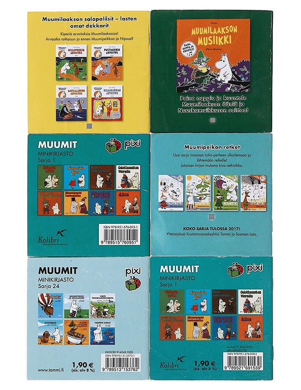Muumi Minikirjat 1 - Lastenkirjat - 10105499129 - 1
