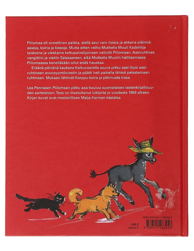 Piilomaan pikku aasi - Pennanen, Lea - Lastenkirjat - 10105499128 - 1