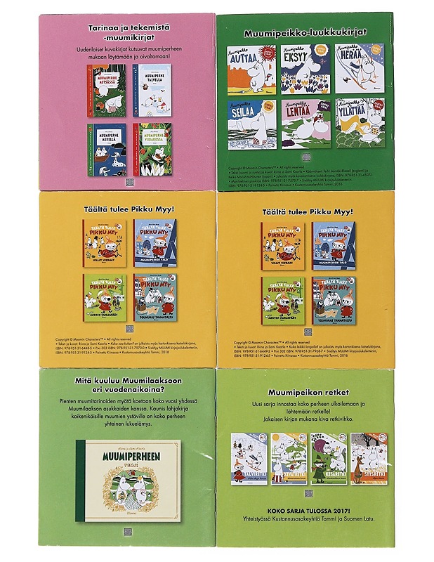 Muumi Minikirjat 2 - Lastenkirjat - 10105499133 - 1