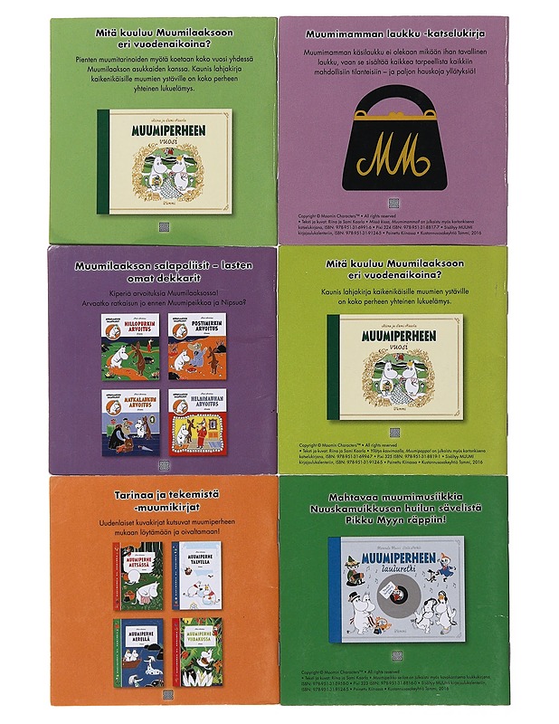 Muumi Minikirjat 3 - Lastenkirjat - 10105499138 - 1