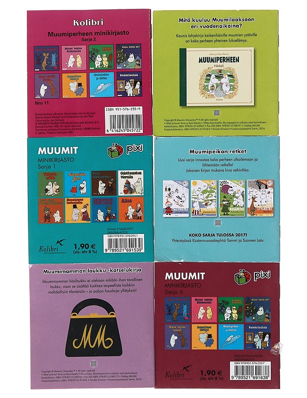 Muumi Minikirjat 4 - Lastenkirjat - 10105499140 - 1