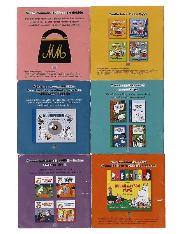 Muumi Minikirjat 5 - Lastenkirjat - 10105499144 - 1