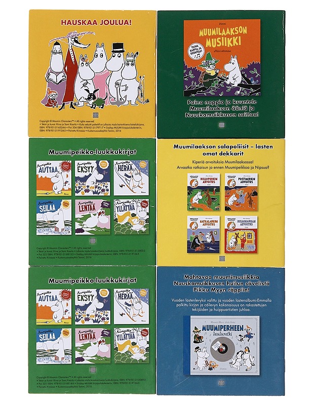 Muumi Minikirjat 6 - Lastenkirjat - 10105499149 - 1