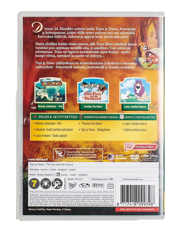 Topi ja Tessu - DVD - DVD-elokuvat - 10105499210 - 1