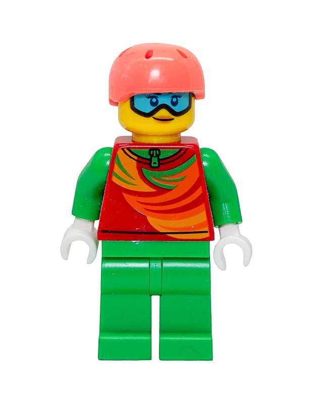 LEGO City hiihtäjä minifiguuri - Lasten lelut - 10105499216 - 0