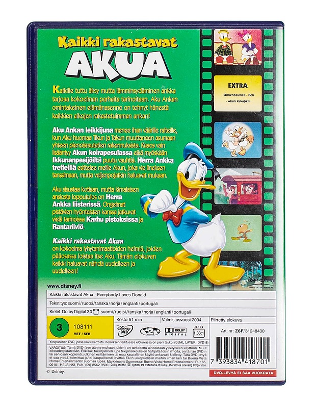 Kaikki rakastavat Akua - DVD - DVD-elokuvat - 10105499220 - 1