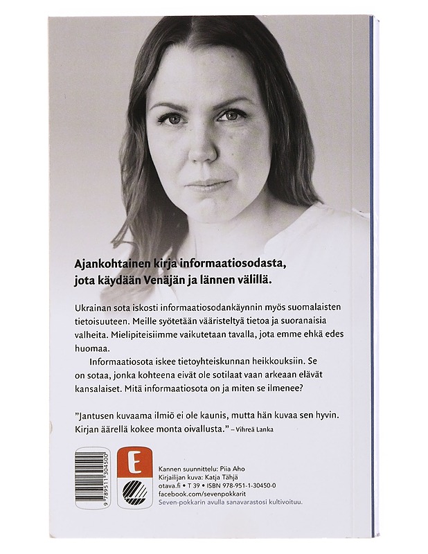 Infosota : "iskut kohdistuvat kansalaisten tajuntaan" - Saara Jantunen - Historiakirjat - 10105499224 - 1