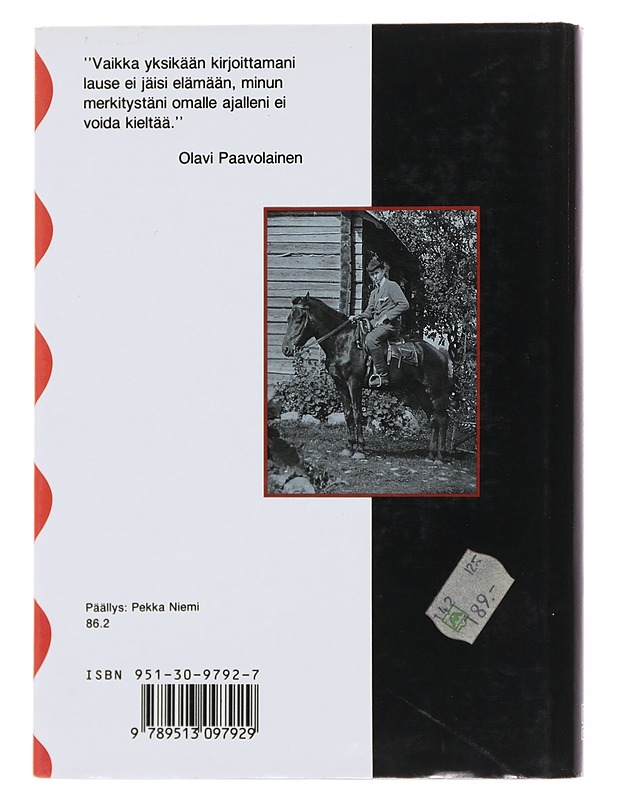 Olavi Paavolainen : keulakuva - Jaakko Paavolainen - Elämäkerrat ja muistelmat - 10105499277 - 1