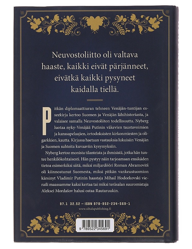 Patriarkkoja ja oligarkkeja - René Nyberg - Elämäkerrat ja muistelmat - 10105499276 - 1