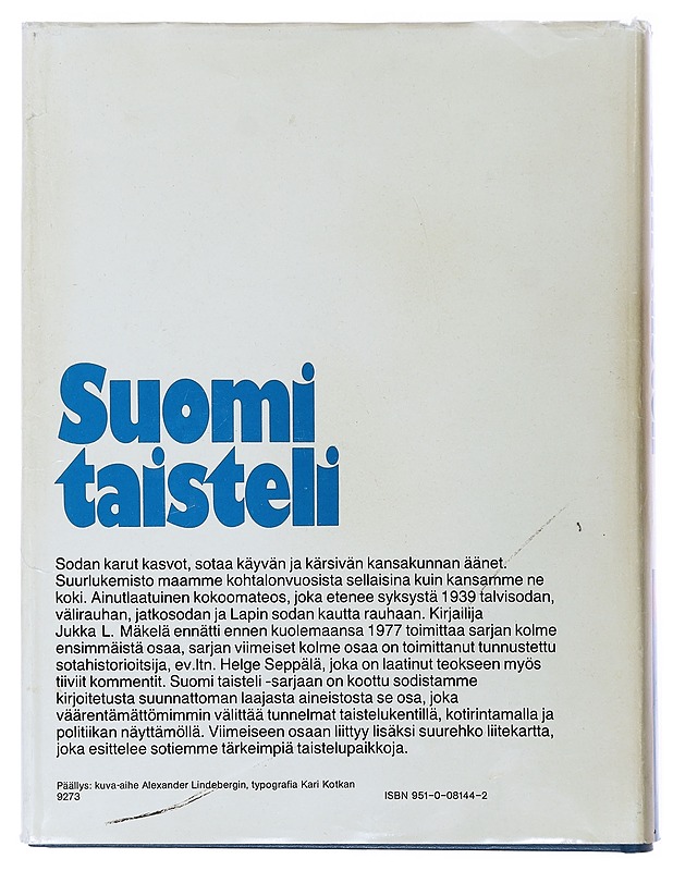 Suomi taisteli : sotiemme suurlukemisto 6. - Mäkelä, Jukka L. - Historiakirjat - 10105499281 - 1
