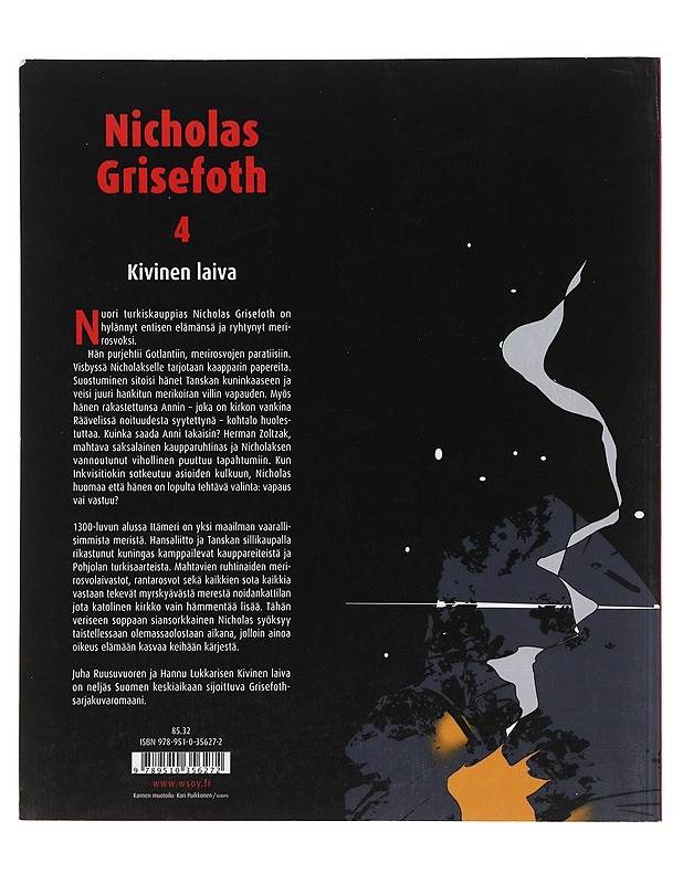 Nicholas Grisefoth. 4, Kivinen laiva - Ruusuvuori, Juha - Sarjakuvat - 10105499284 - 1
