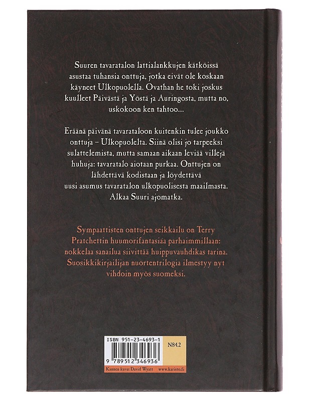 Suuri ajomatka : onttujen ensimmäinen kirja - Pratchett, Terry - Fantasia- ja scifi - 10105499283 - 1