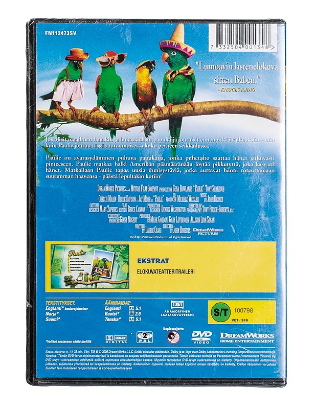 Paulie - DVD - DVD-elokuvat - 10105499304 - 1