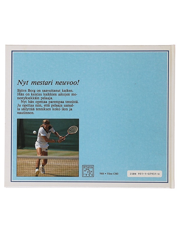 Björn Borgin Tenniskoulu - Björn Borg - Elämäkerrat ja muistelmat - 10105499390 - 1