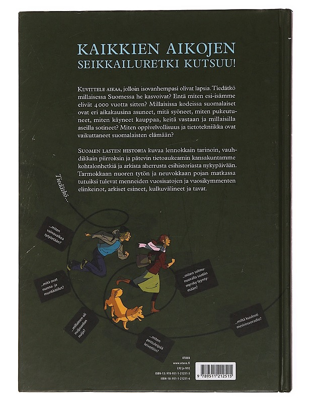 Suomen lasten historia - Kaakinen, Jussi - Lastenkirjat - 10105499383 - 1