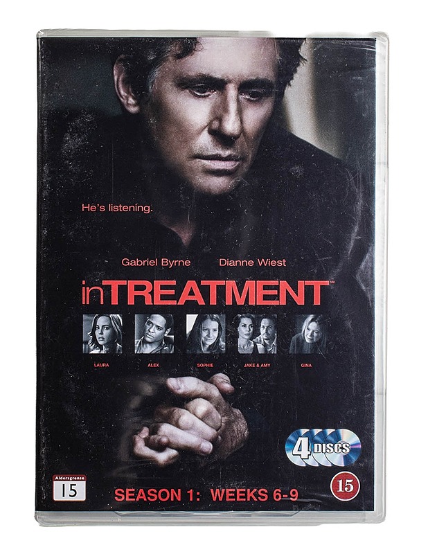 In Treatment: Season 1, Weeks 6-9 - DVD - DVD-elokuvat - 10105499391 - 0
