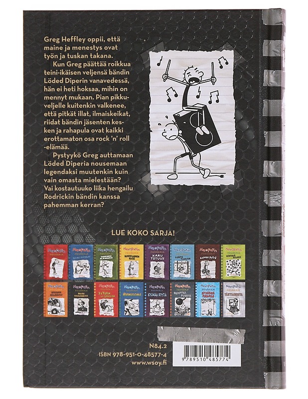 Neropatin päiväkirja 17 - Kinney, Jeff - Kirja lahjaksi - 10105499403 - 1