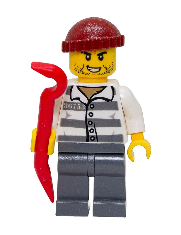 LEGO City Police Jail Prisoner minifiguuri - Lasten lelut - 10105499428 - 0