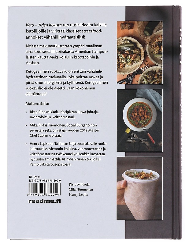 Keto : arjen luxusta - Tuomonen, Mika - Ruokakirjat - 10105499448 - 1