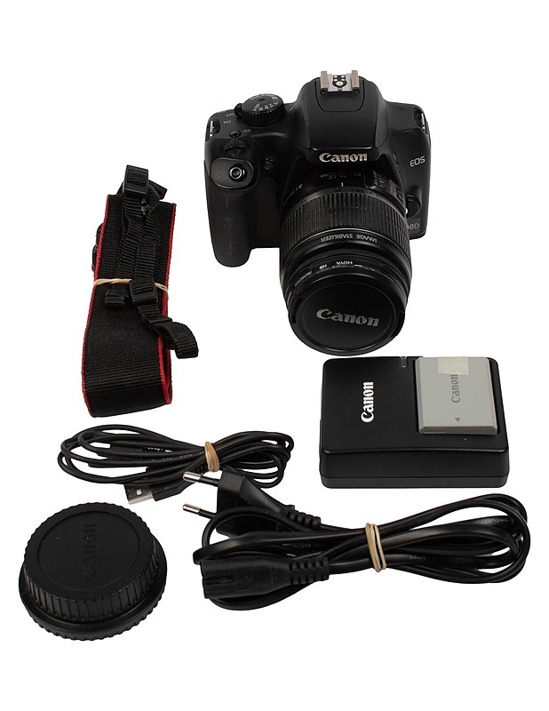 CANON EOS 1000D EF-S 18-55mm f/3.5-5.6 digijärjestelmäkamera - Muut urheiluvälineet ja vapaa-aika - 10105499479 - 0