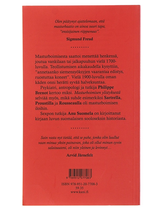Masturboimisen ylistys - Brenot, Philippe - Tietokirjat ja oppaat - 10105499497 - 0