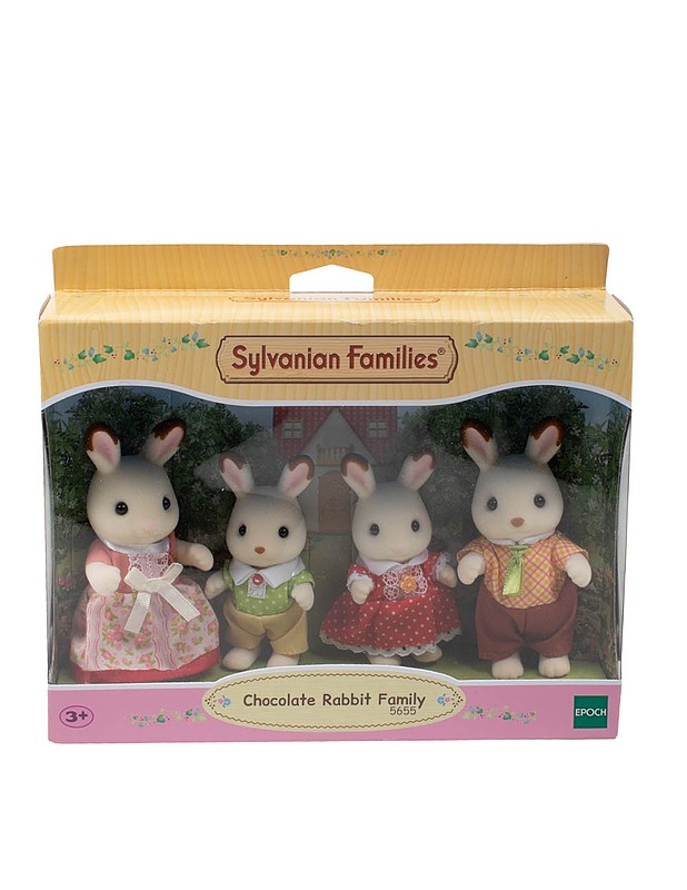 SYLVANIAN FAMILIES Chocolate Rabbit Family  - Lasten lelut - 10105499492 - 0