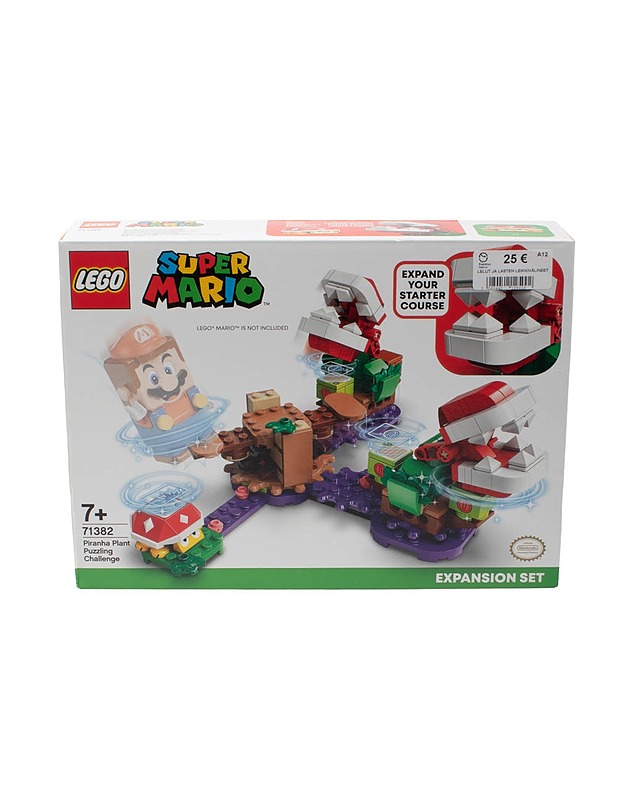 LEGO 71382 Piranha Plant Puzzling Challenge rakennussarja - Lasten lelut - 10105499501 - 0